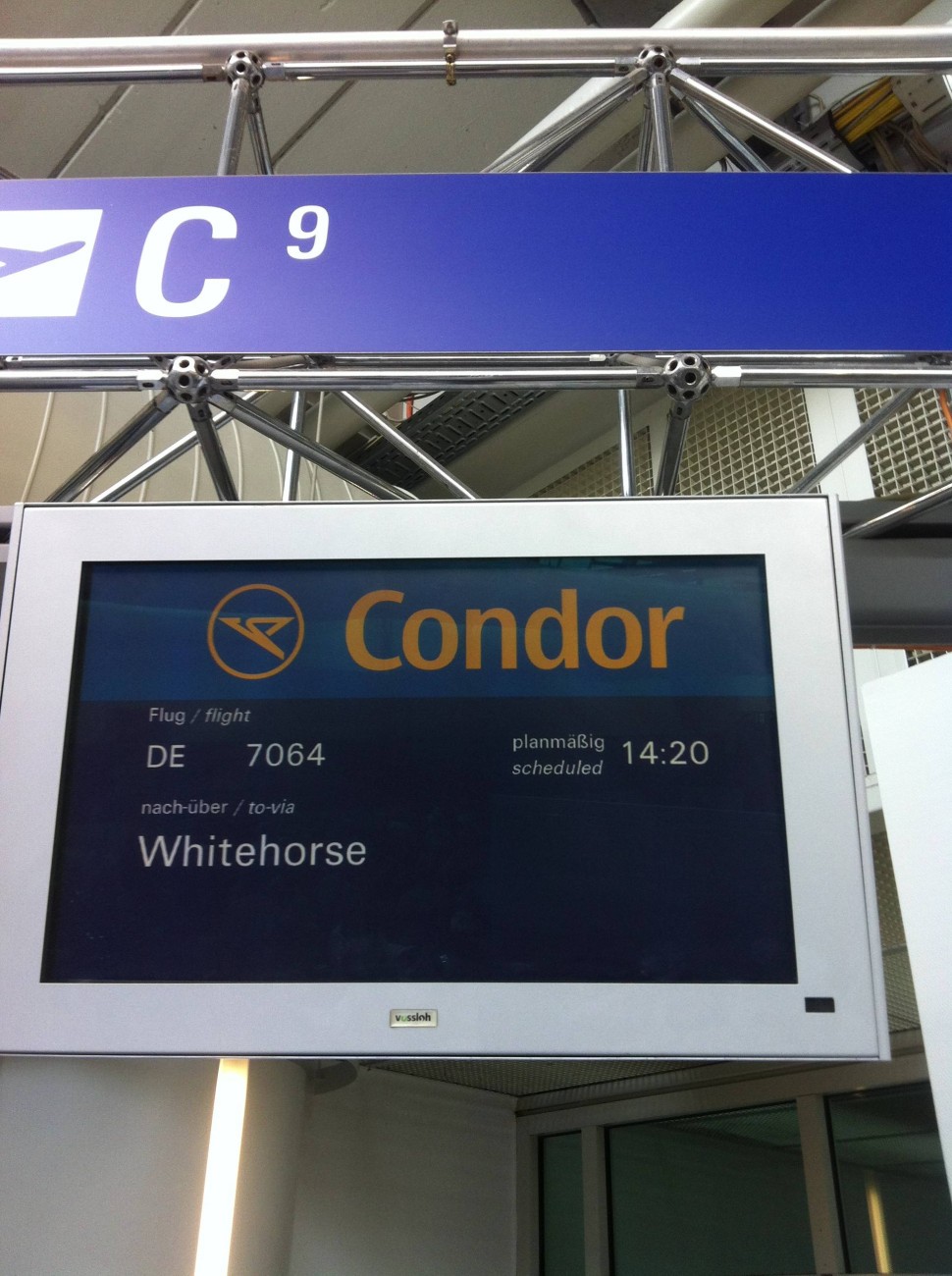 In der Condor Comfort Class nach Whitehorse01